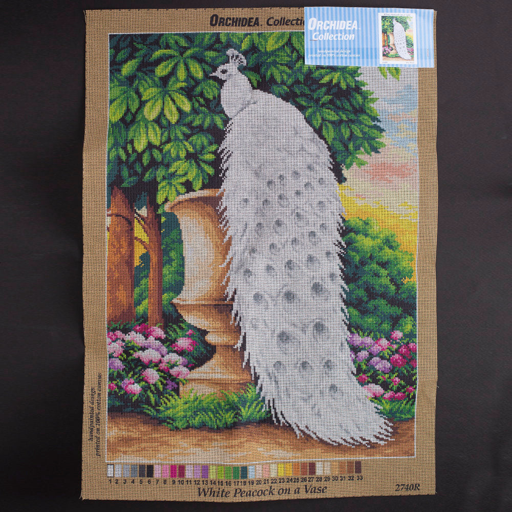 Orchidea 50x70cm Tavuskuşu Baskılı Goblen